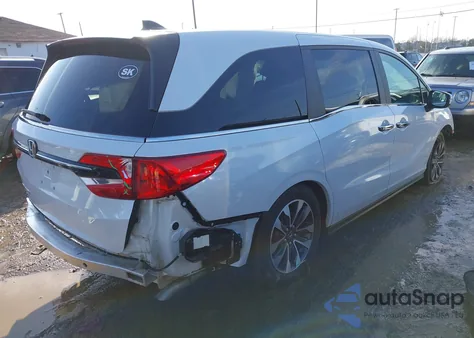 2024 Honda Odyssey Ex-L из США, поврежденный, VIN 5FNRL6H66RB008256